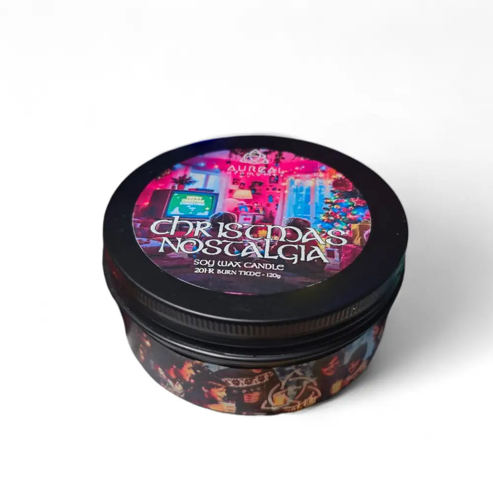 Christmas Nostalgia - Christmas Tin Candle - Candle
