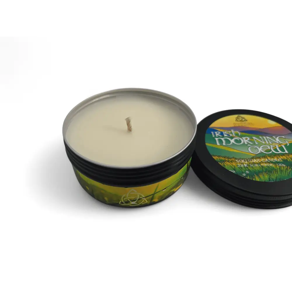 irish morning dew candle