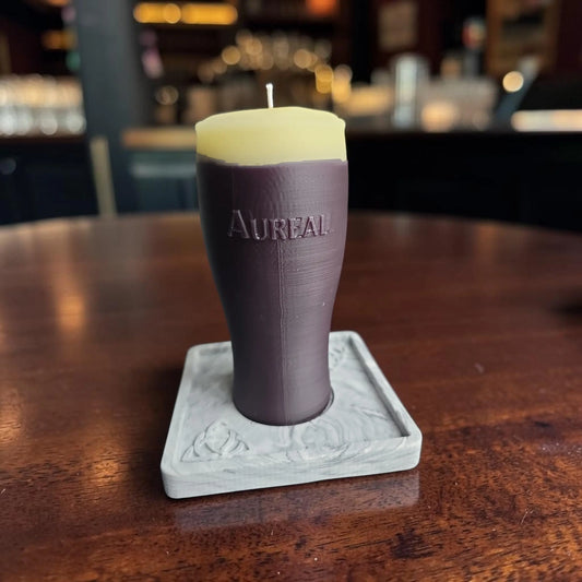 Pint of Stout Candle Set - ICON Collection Aureal Aromatics