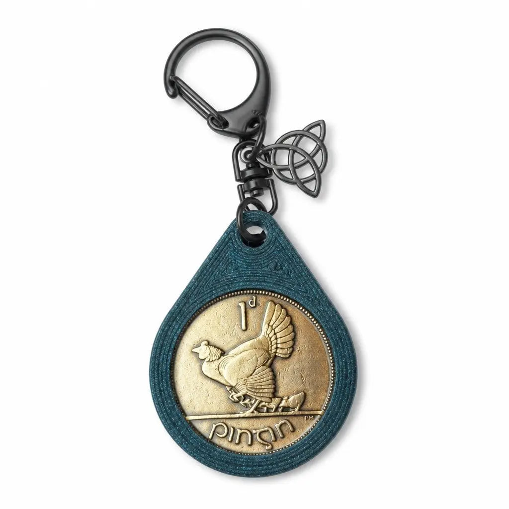 Irish Lucky Penny Keyring